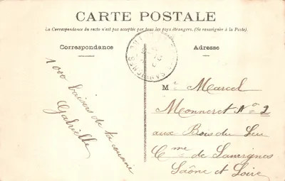 Paris - Le Panthéon (V°) — éditeur C. P. (n° 669) — 뒷면