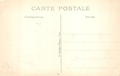 Azay-le-Rideau — Détail de la façade du château — A.P — Verso
