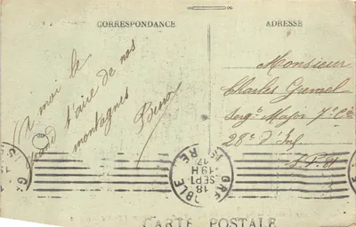 Les Claux en Vallouise et Le Pelvoux (3954 m.d'alt.) — Dauphiné (Oisans) — n° 0104 — 뒷면