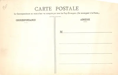 Ault - La Plage et le Casino, vue prise en Mer — Lévèque, phot.-édit., 28, Grandes Rue, Ault - Plaques Guilleminot — Verso