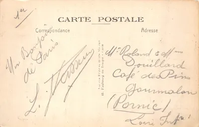 Paryż — Arc de Triomphe du Carrousel — E.M. nr 15 — Rewers