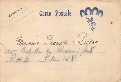 Réunion d'anciens amis de l'arrière — S. H. R. Liévre — éditeur Carte Postale