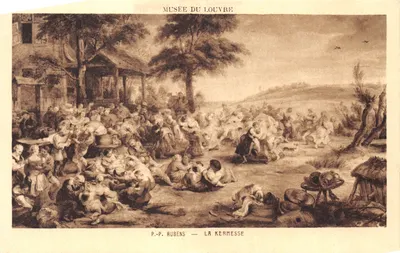 La Kermesse — peinture de P.-P. Rubens — Musée du Louvre
