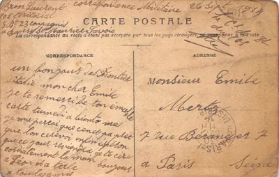Góry wąwozowe — Trasa z Tignes do Val d'Isère (Savoie) — wydawca Gorges des Étroits, nr 392 — Rewers