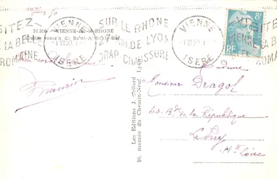 Cour romaine de Saint-André-le-Bas — éditeur Les Editions du Chemin-Neuf — Verso