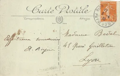 Riom — La Santa Cappella — LL. — Stampa sulla carta — Verso
