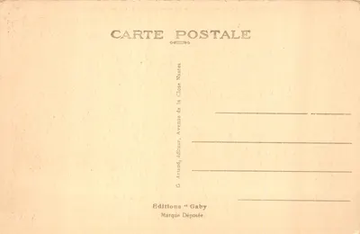 Paimpont (Ille-et-Vilaine) — Las przy Jeziorze Fanderie — Wydawca Gaby — Rewers