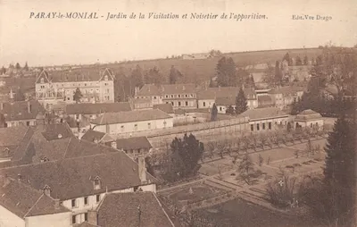 Paray-le-Monial - Jardin de la Visitation et Noisetier de l'apparition — Edit.Vve Drago