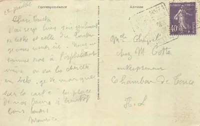 Saint-Cyr-sur-Mer — fragment kalanki Port d'Alon — wydawca Imp. Toulon-Bar — Rewers