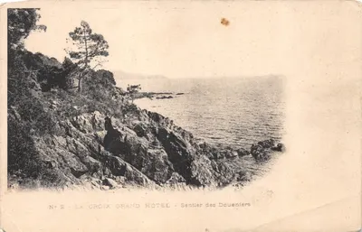 La Croix Grand Hotel — Sentier des Douaniers — éditeur Union Postale Universelle
