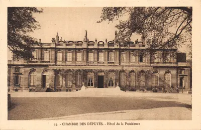 Hôtel de la Présidence — Chambre des Députés — Édition Pepper