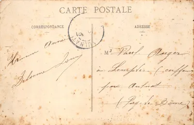 Paris — Le Lion de Belfort — éditeur anonyme, n° 85 — Verso