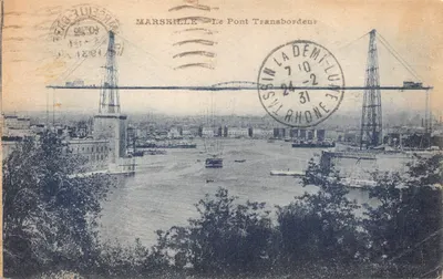 Marseille — Le Pont Transbordeur — éditeur imprimeur non visible