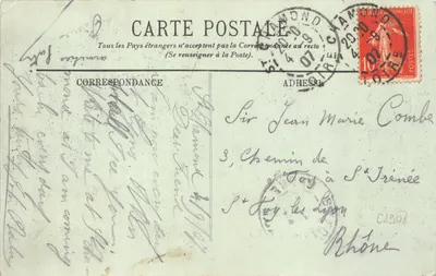 Saint-Chamond — L'Église Notre-Dame — LL — Verso