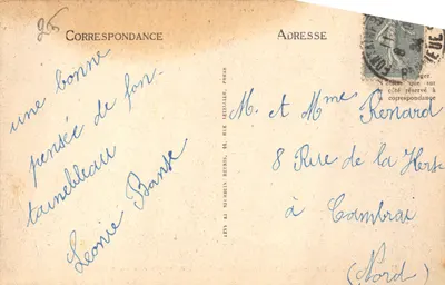 Château de Fontainebleau — Antichambre des Salons — LL — Verso