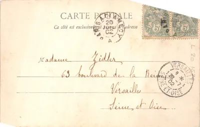 Palais de Fontainebleau - Salle du Conseil — éditeur Thibault, Éditeurs, Fontainebleau-Melun, n° 75 — Verso