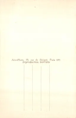 Chartres — La Cathédrale, Porche Nord, Baie centrale — éditeur JO 313 — 뒷면