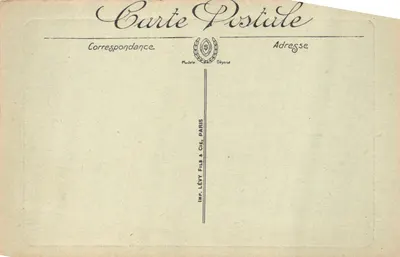 Le Puy — Vue générale prise du Rocher d'Éspaty — IMPRIMÉ SUR LA CARTE — 뒷면