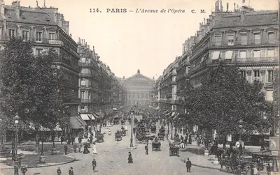 Paris — L'Avenue de l'Opéra — C.M. — n°114