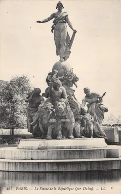 Paris — La Statue de la République (par Dalon) — LL, n° 467