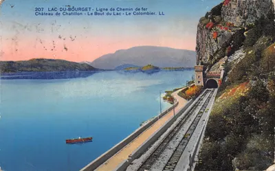 Lac du Bourget — Vue du tunnel du Chemin de fer du Lac - LL n°207