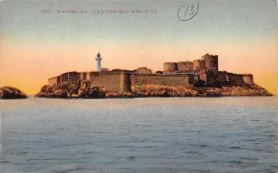 Marseille — Le Château d'If — éditeur LL