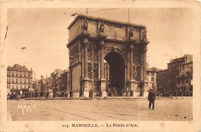 Marseille — La Porte d'Aix — Édition d'Art, ANS DI, Digne