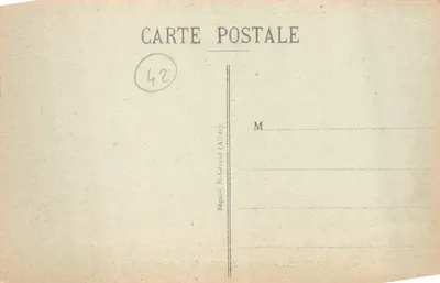 Charlieu — Wnętrze klasztoru Cordeliers (XIV i XV wiek) — Béginin St-Gérard (Allier) — Rewers