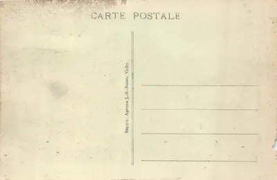 Le Puy — Mosteiro de Nossa Senhora do Puy (séculos XI e XII) — editor Ideal, n° 8044 — Verso