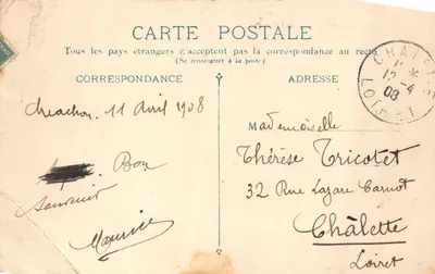 Arcachon — Promenade à âne. — Éditeur : Arcachon, n° 408 — Verso