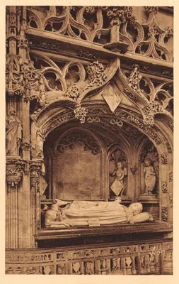 Bourg (Ain) — Mausolée de Marguerite de Bourbon — Les Éditions d'Art YVON, Paris