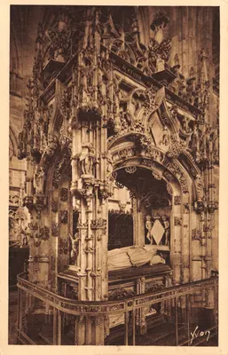 Bourg (Ain) - Église de Brou - Mausolée de Marguerite d'Autriche