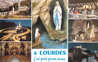 Lourdes — vue panoramique et sanctuaire — Édition AS DECEUR