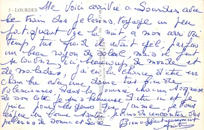 Lourdes — vue panoramique et sanctuaire — Édition AS DECEUR — पीछे