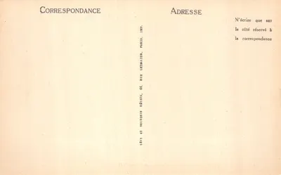 Les Gorges du Tarn — Les Détroits — ND — Imp. Letzllier, Paris — 裏面