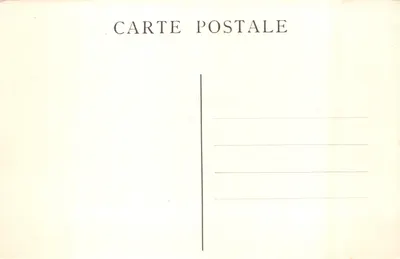 Tunnel et barrage du Chambon — vue du barrage et du tunnel dans un canyon montagneux — éditeur L.B. n° 102 — 背面
