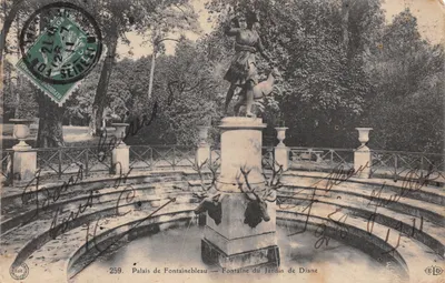 Palais de Fontainebleau — Fontaine du Jardin de Diane — Editor ASIRON, n°259