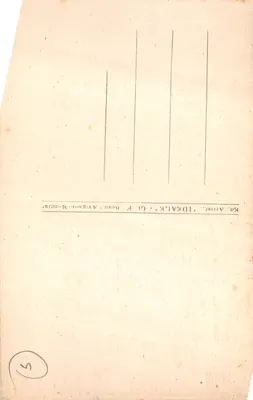 Orange — Intérieur de la Cathédrale — éditeur Idéale, n° 68 — 背面