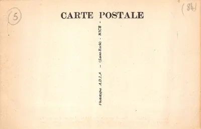 Orange — Vue d'ensemble du Théâtre Antique dans son état primitif — Reconstitution d'après les plans de l'architecte Auguste Caristie, n° 3420 — 裏面