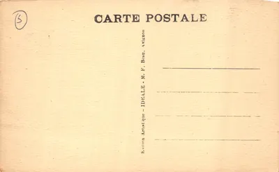 Orange — Théâtre Romain (côté du Cirque) et Colline St-Eutrope — Imprimé sur la carte : '18 ORANGE — Théâtre Romain (côté du Cirque) et Colline St-Eutrope' et 'Idéale M.F.B.' — Verso