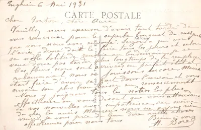 Enghien-les-Bains — Kasyno — Panoramiczny widok ogrodu z różami — E.M. n°761 — Rewers