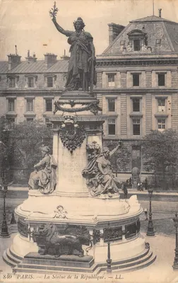 Paris — La Statue de la République — éditeur LL. n° 840