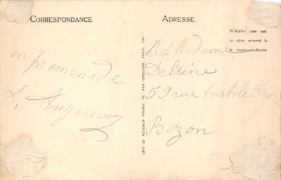 Rambouillet — Le Château, façade nord avec tour François Ier — éditeur LL — Verso