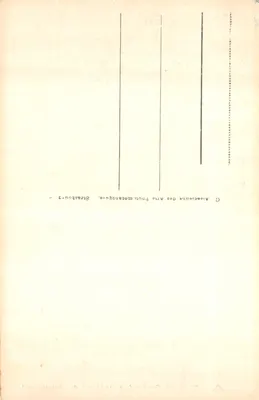 St-Malo — Entrée de la Maison de Chateaubriand — éditeur A.R.B. n°36 — 裏面