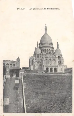 Paris — La Basilique de Montmartre — éditeur imprimeur non visible