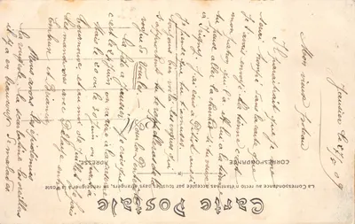 Cascade de Costeplane, près le Lauzet — éditeur Coche, édit. Barcelonnette, n° 182 — पीछे
