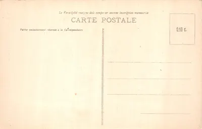 Les Grands Goulets (Drôme) — Vue intérieure du dernier tunnel — P. L. n° 91 — 背面