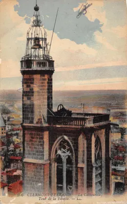 Clermont-Ferrand — Tour de la Bayetelle — La Cathédrale — LL, n° 206