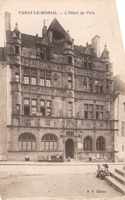Paray-le-Monial — L'Hôtel de Ville — B. F. Chalon