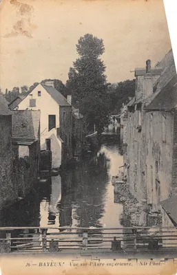 Bayeux — Vue sur l'Aure supérieure — ND Phot